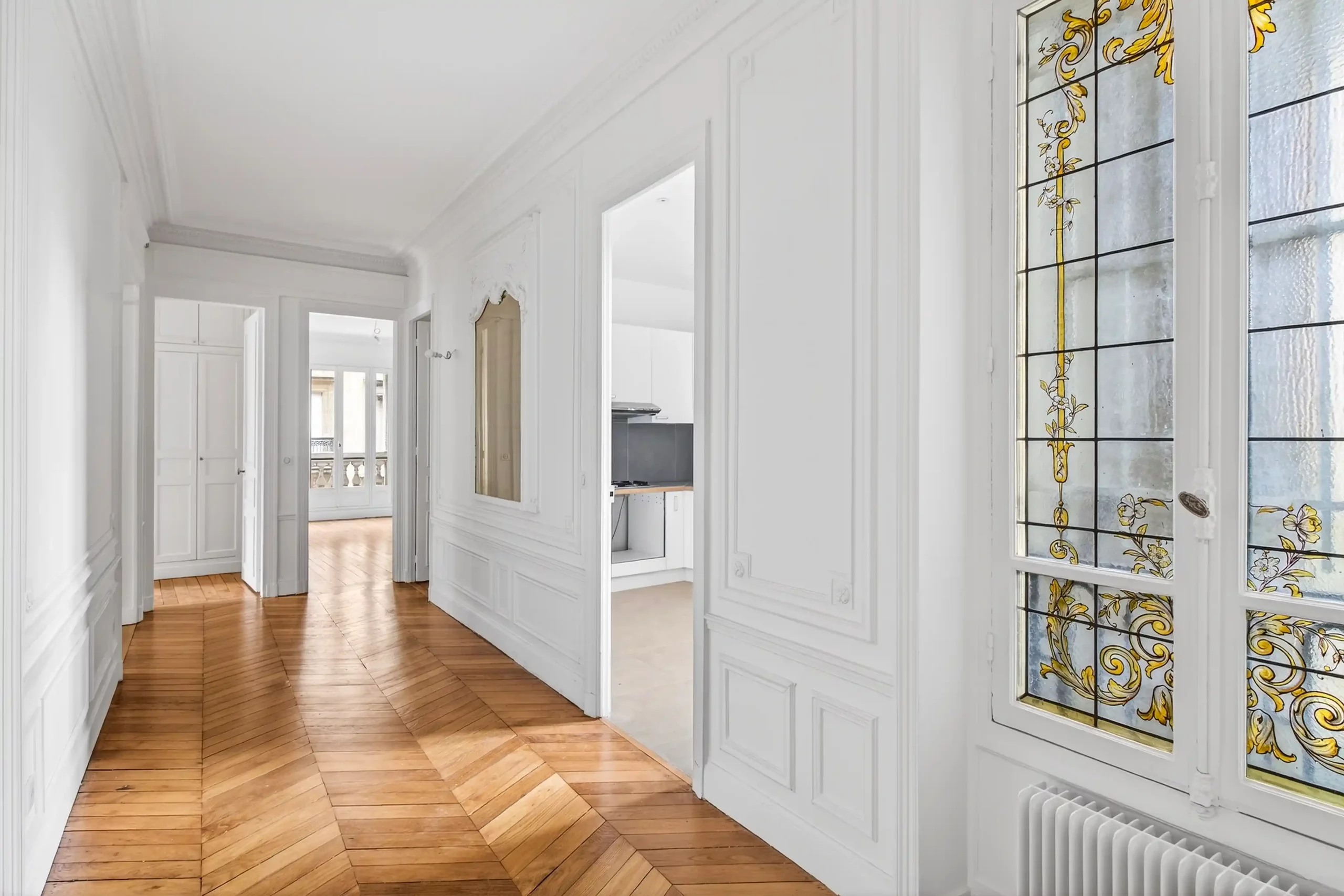 Photographie d'un Appartement Haussmannien à Paris 17