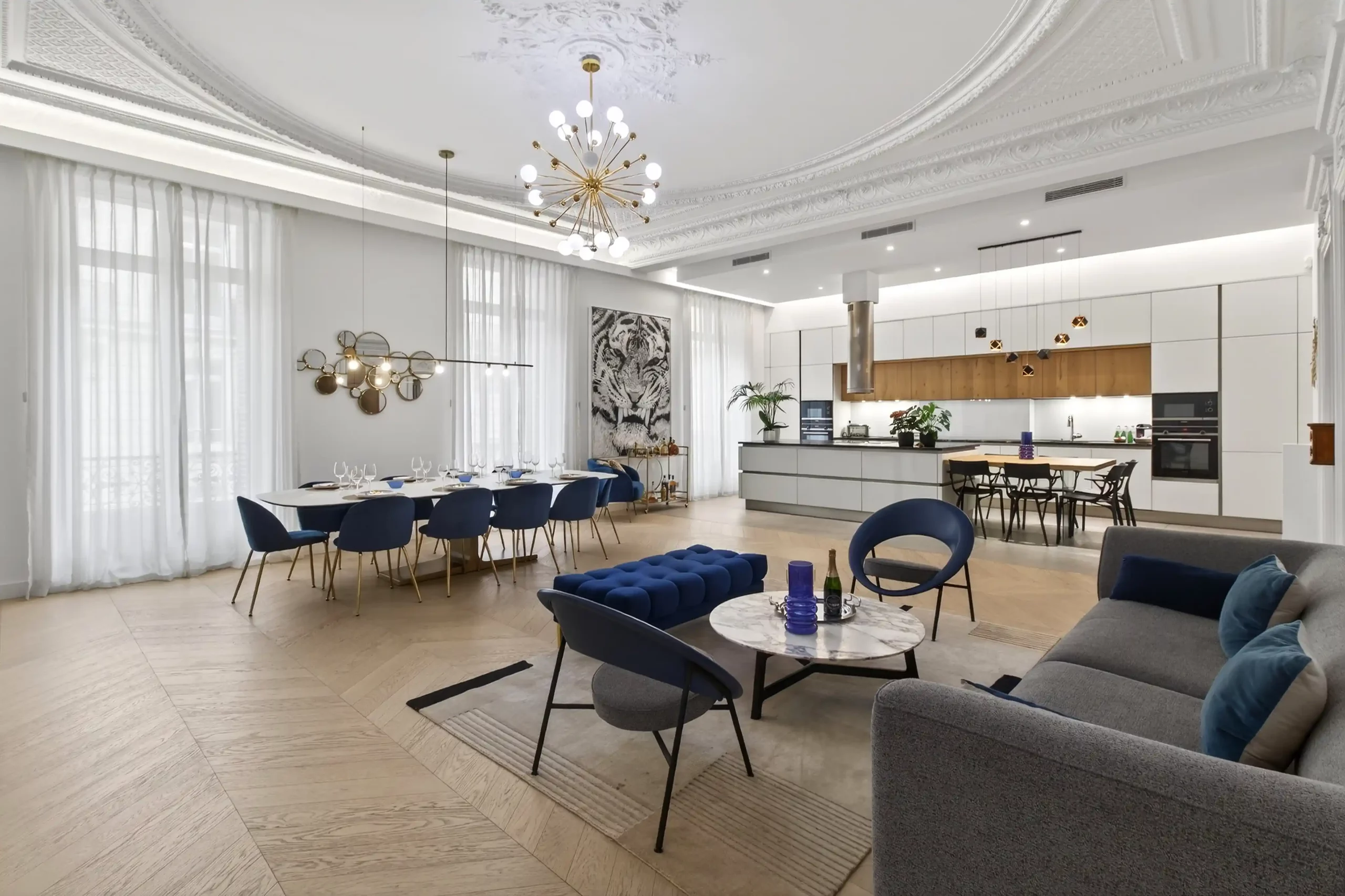 Photographie d'un Appartement Haussmannien à Paris