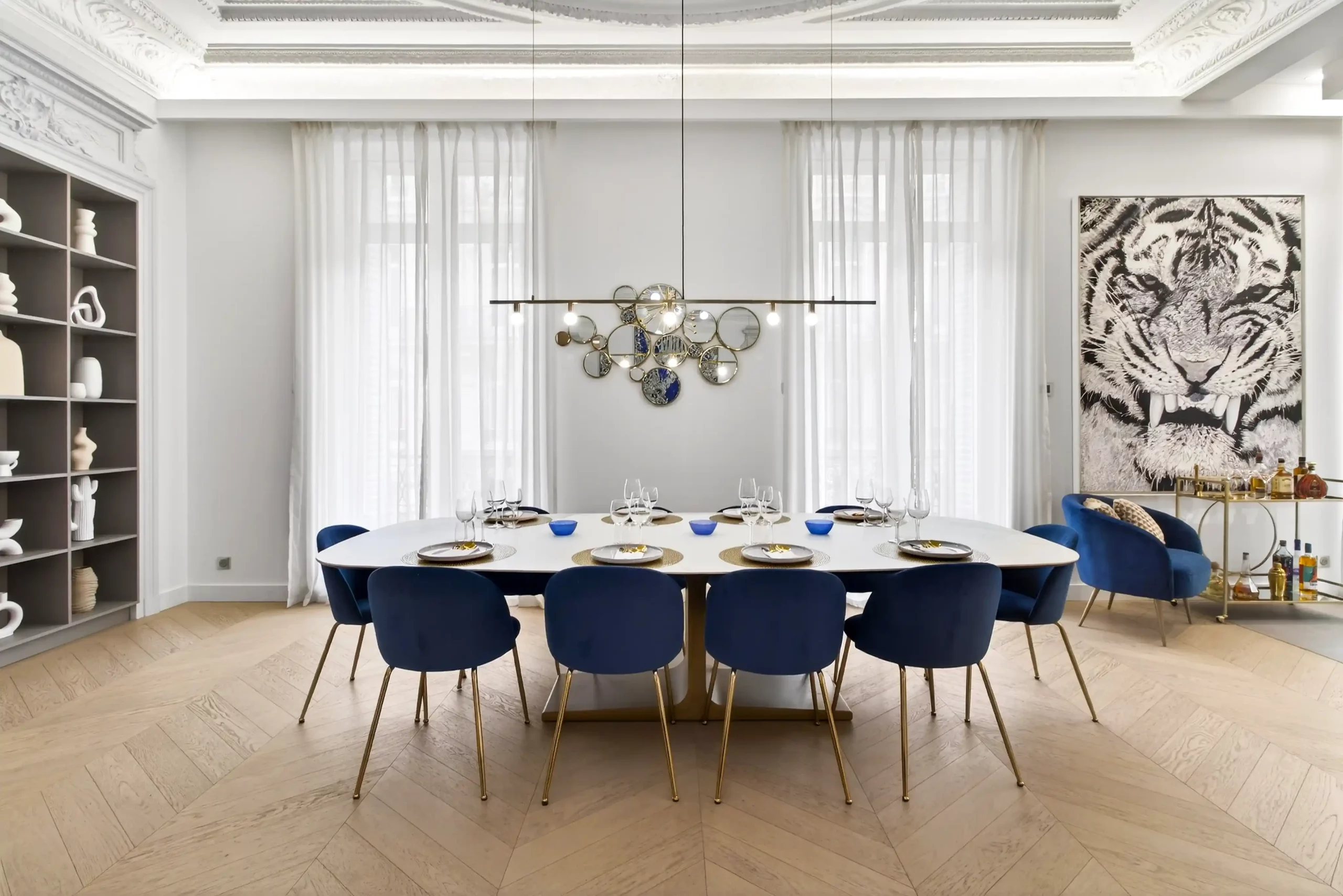 Photographie d'un Appartement Haussmannien à Paris